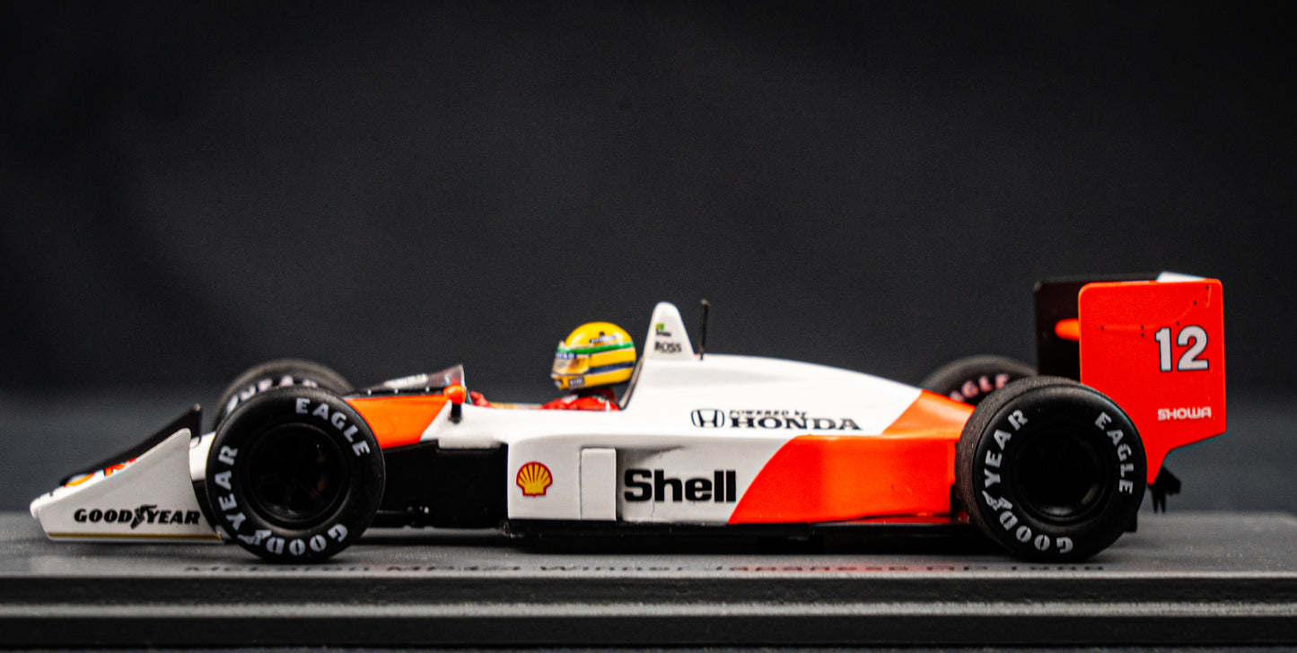 McLaren MP4/4 #12 Ayrton Senna Winner GP Japan / Suzuka 1988 - Spark 1:43