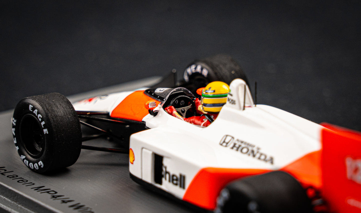 McLaren MP4/4 #12 Ayrton Senna Winner GP Japan / Suzuka 1988 - Spark 1:43