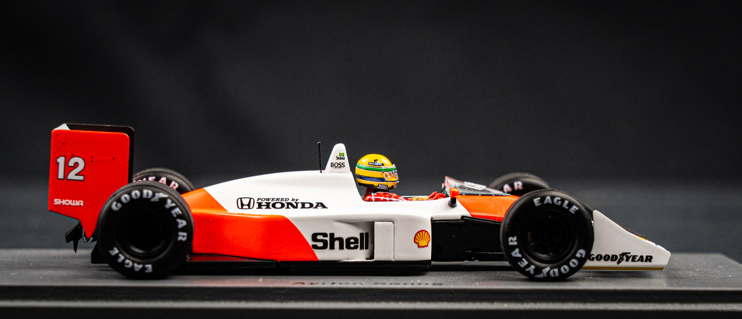 McLaren MP4/4 #12 Ayrton Senna Winner GP Japan / Suzuka 1988 - Spark 1:43