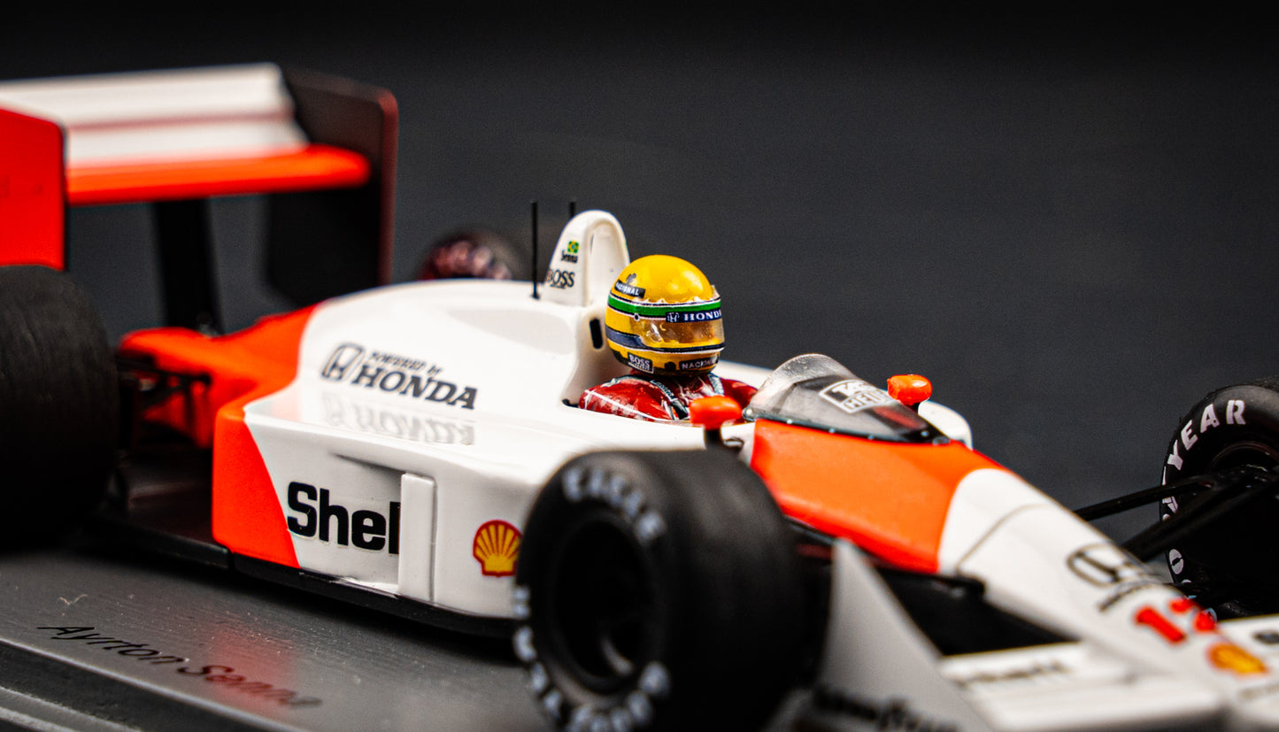 McLaren MP4/4 #12 Ayrton Senna Winner GP Japan / Suzuka 1988 - Spark 1:43