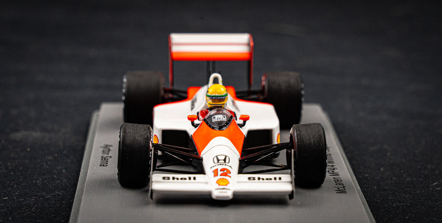 McLaren MP4/4 #12 Ayrton Senna Winner GP Japan / Suzuka 1988 - Spark 1:43