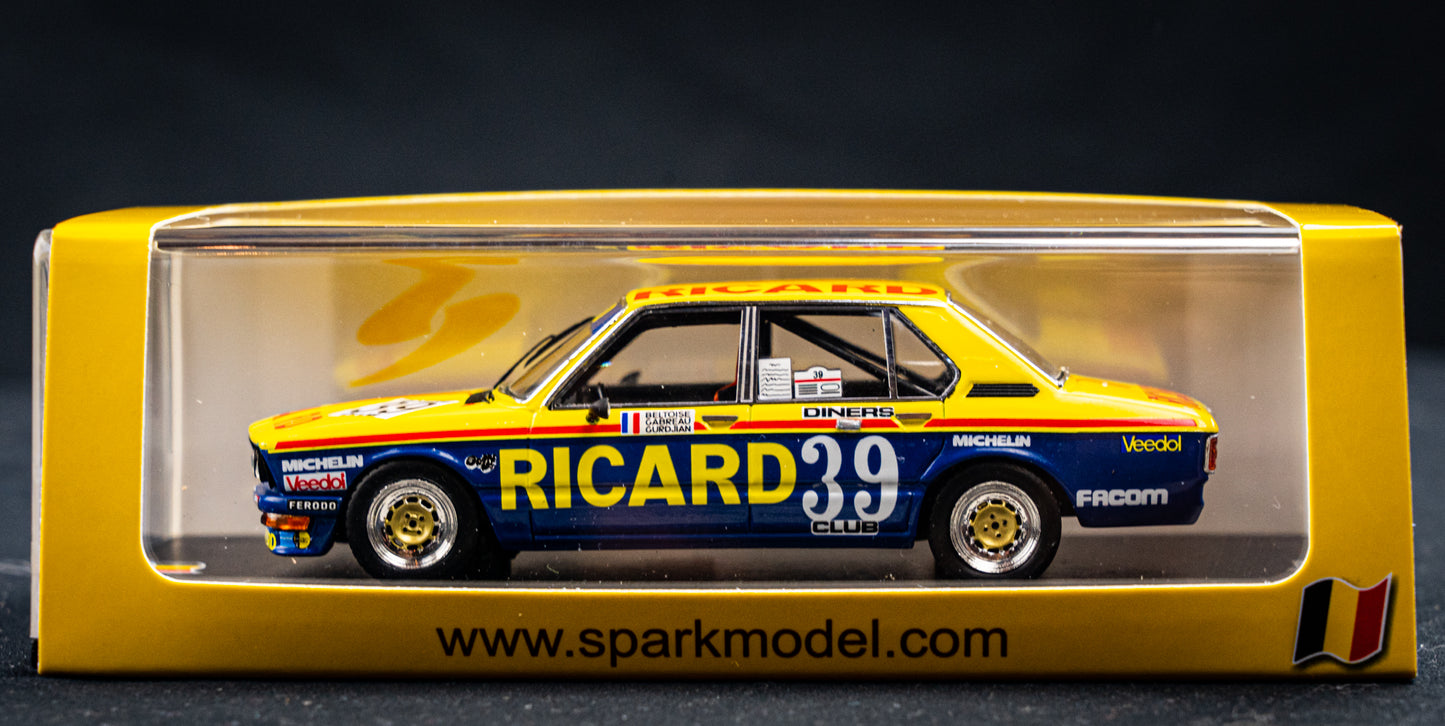 BMW 530i lim. edition 500 Stk. #39 24h Spa 1979 - Beltoise/Gabreau/Gurdjian 1:43