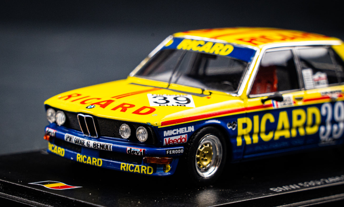 BMW 530i lim. edition 500 Stk. #39 24h Spa 1979 - Beltoise/Gabreau/Gurdjian 1:43