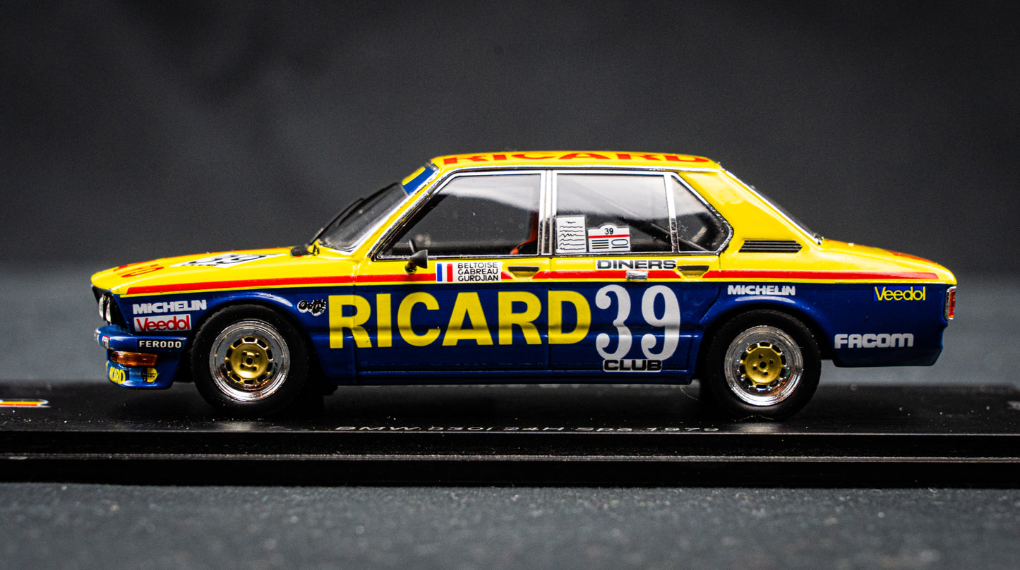 BMW 530i lim. edition 500 Stk. #39 24h Spa 1979 - Beltoise/Gabreau/Gurdjian 1:43