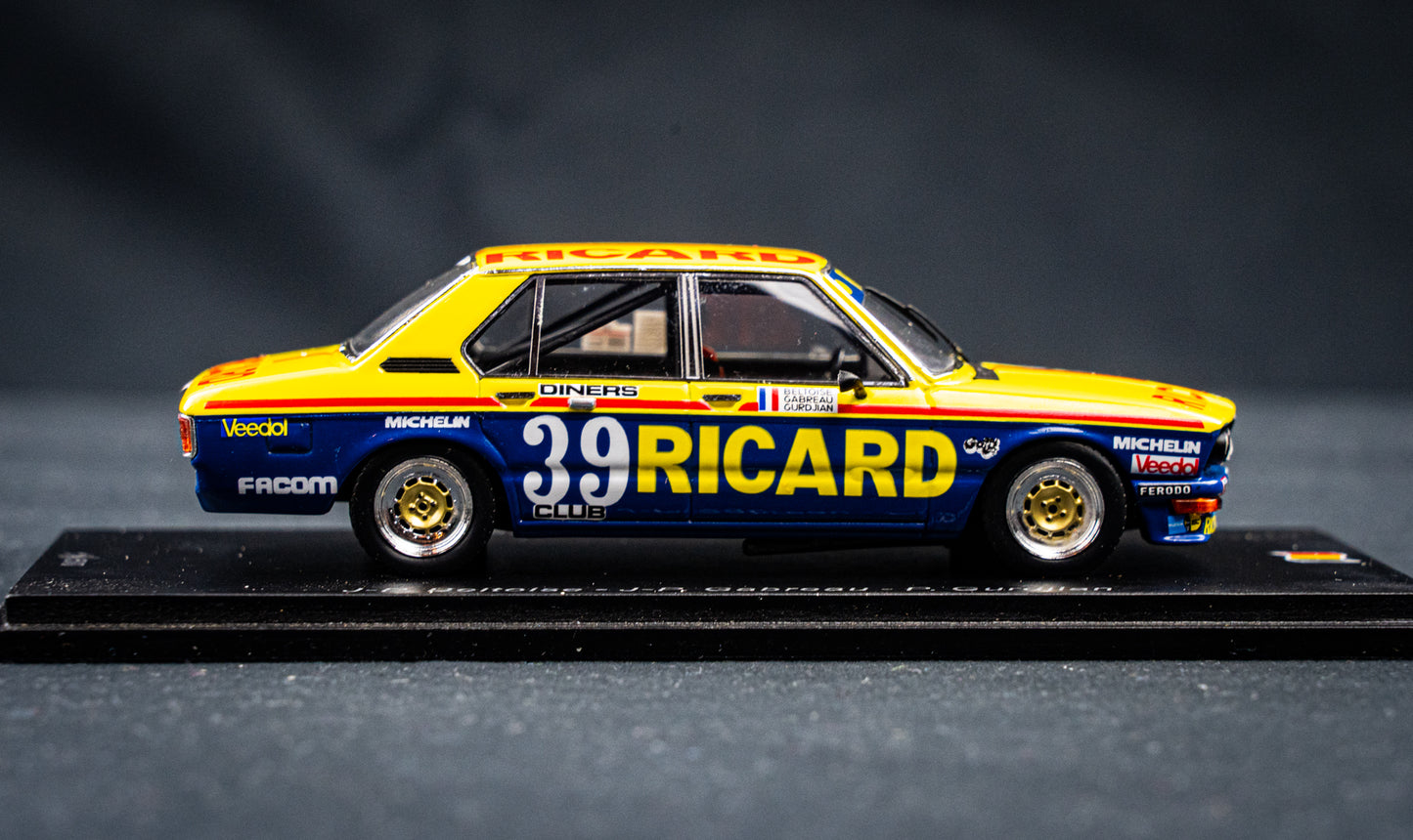 BMW 530i lim. edition 500 Stk. #39 24h Spa 1979 - Beltoise/Gabreau/Gurdjian 1:43