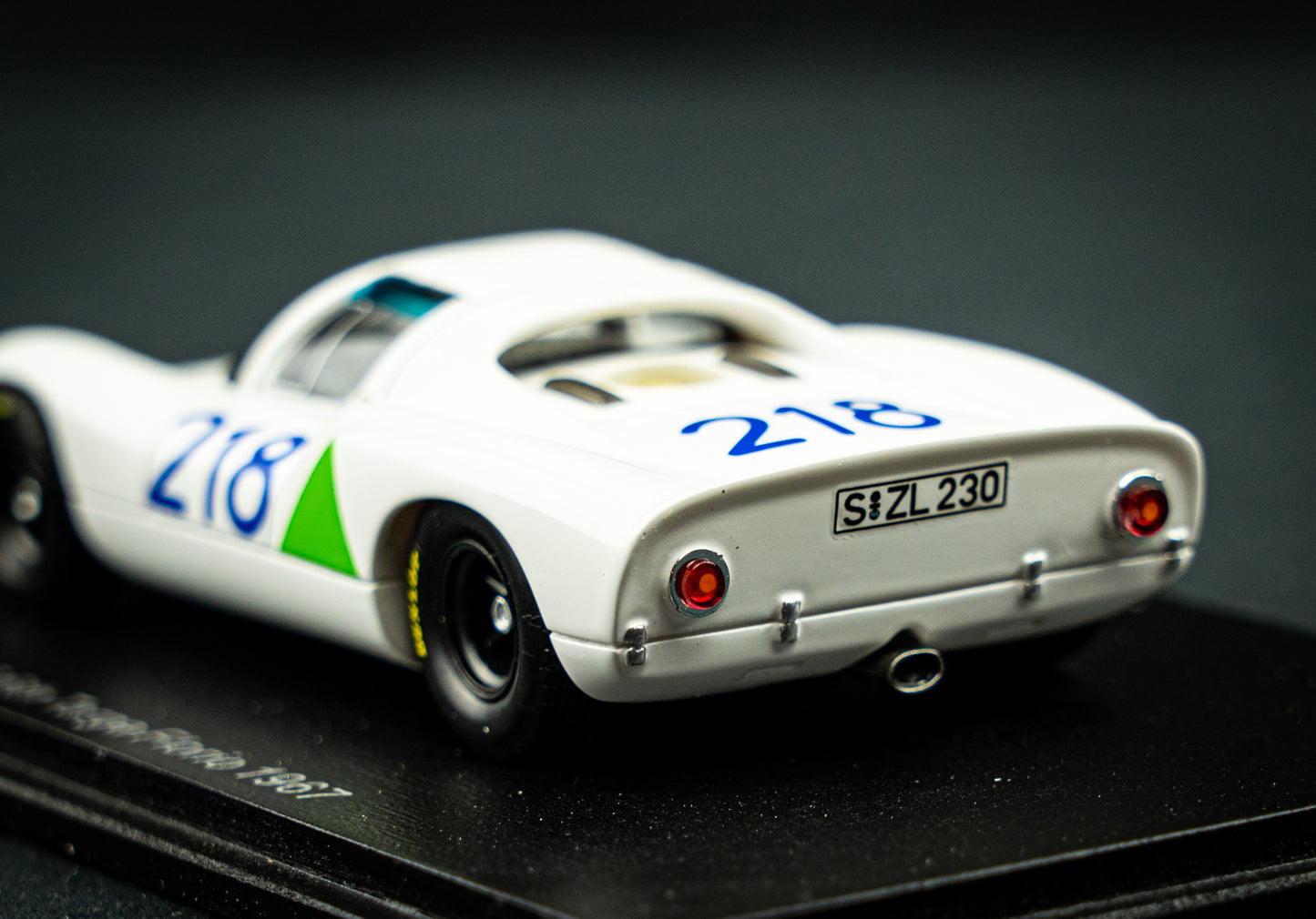 Porsche 910 #218 6th Targa Florio 1967 - Jo Siffert / Hans Herrmann Spark 1:43