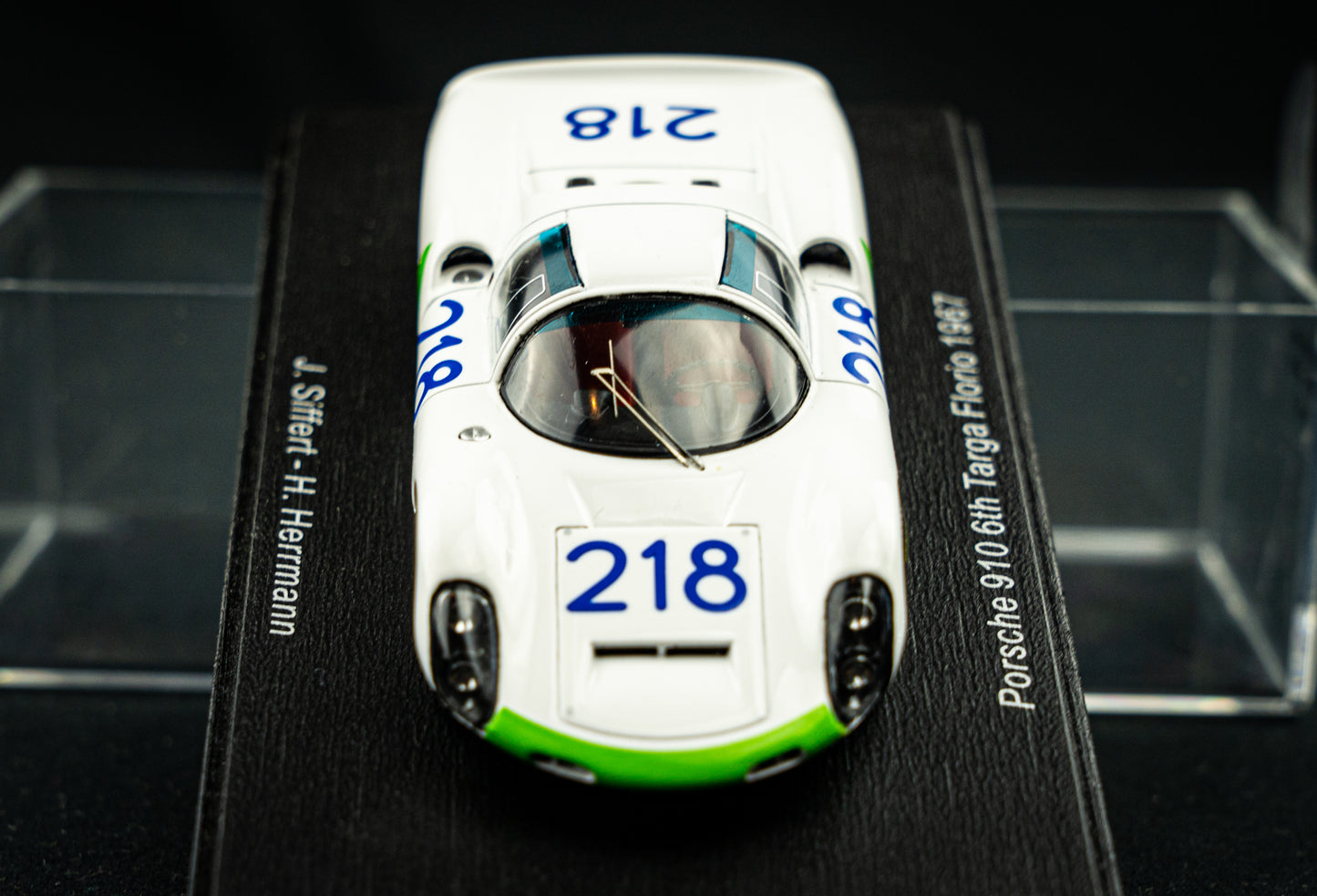 Porsche 910 #218 6th Targa Florio 1967 - Jo Siffert / Hans Herrmann Spark 1:43