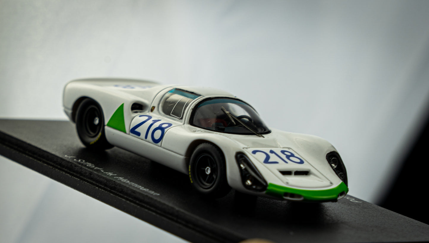 Porsche 910 #218 6th Targa Florio 1967 - Jo Siffert / Hans Herrmann Spark 1:43