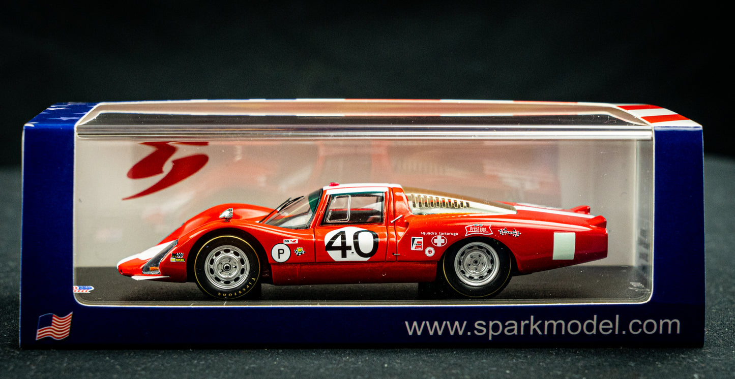 Porsche 906LH lim. edition 300 Stk. #40 Steinemann / Spoerry - 12h Sebring 1967 - 1:43