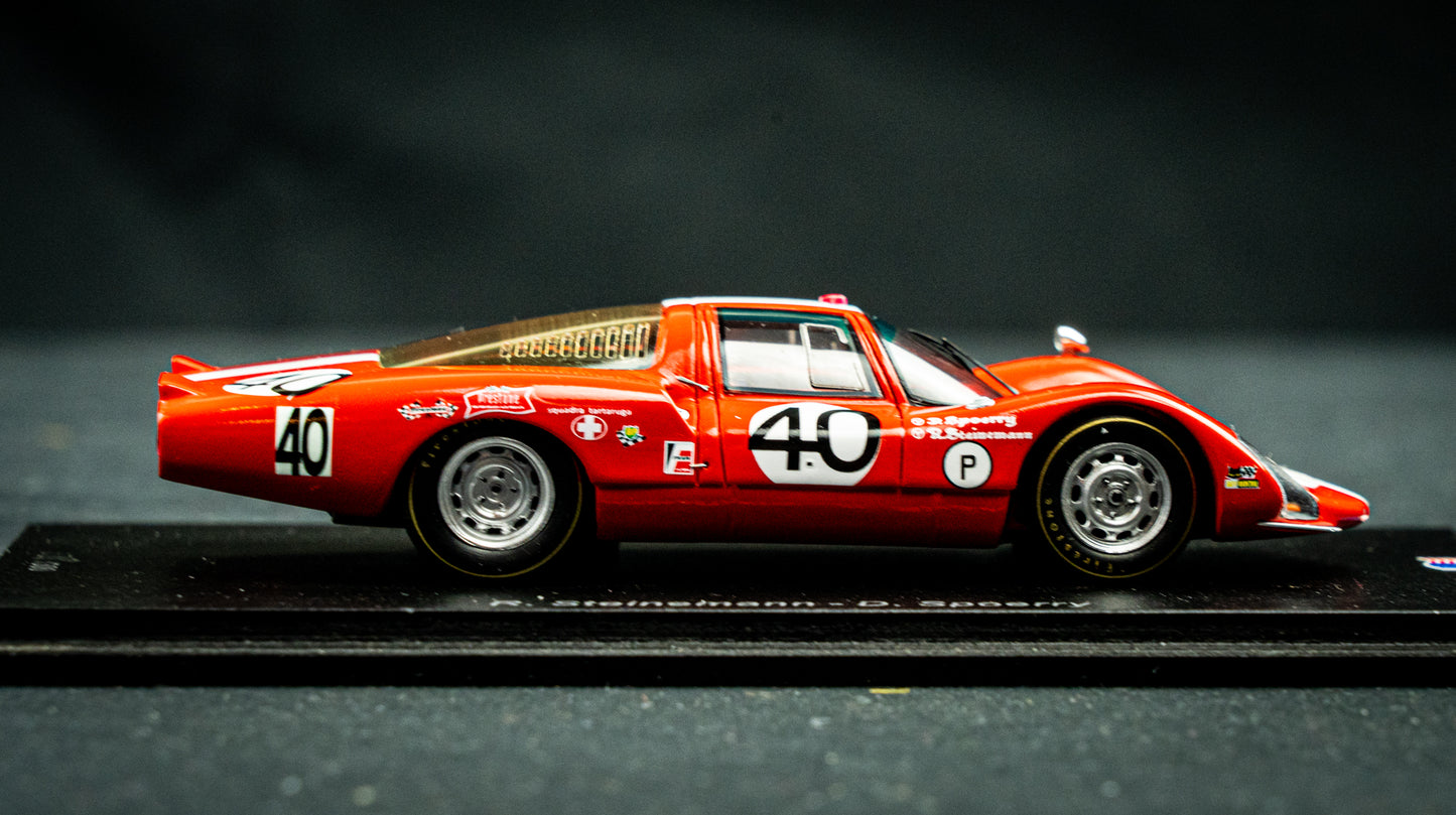 Porsche 906LH lim. edition 300 Stk. #40 Steinemann / Spoerry - 12h Sebring 1967 - 1:43