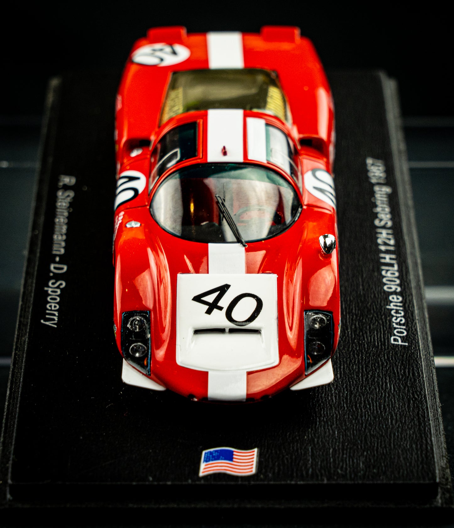 Porsche 906LH lim. edition 300 Stk. #40 Steinemann / Spoerry - 12h Sebring 1967 - 1:43