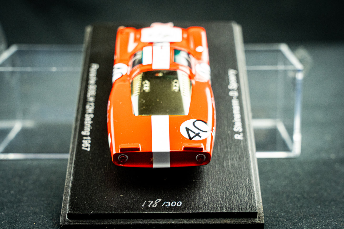 Porsche 906LH lim. edition 300 Stk. #40 Steinemann / Spoerry - 12h Sebring 1967 - 1:43