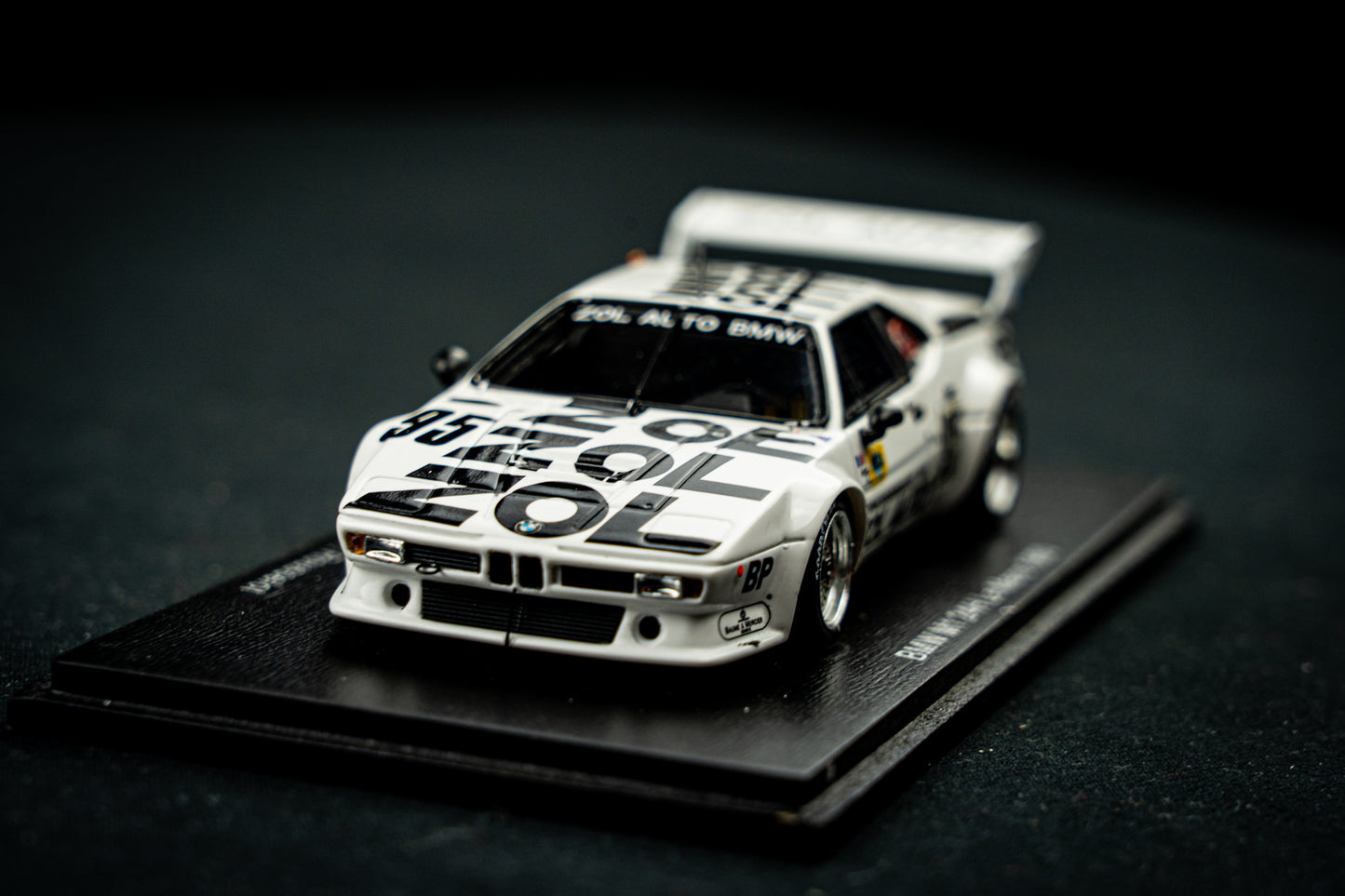 BMW M1 #95 Servanin/Ferrier/Rousellout - 24h LeMans 1980 - Spark 1:43