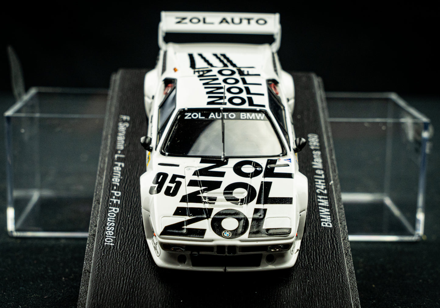 BMW M1 #95 Servanin/Ferrier/Rousellout - 24h LeMans 1980 - Spark 1:43