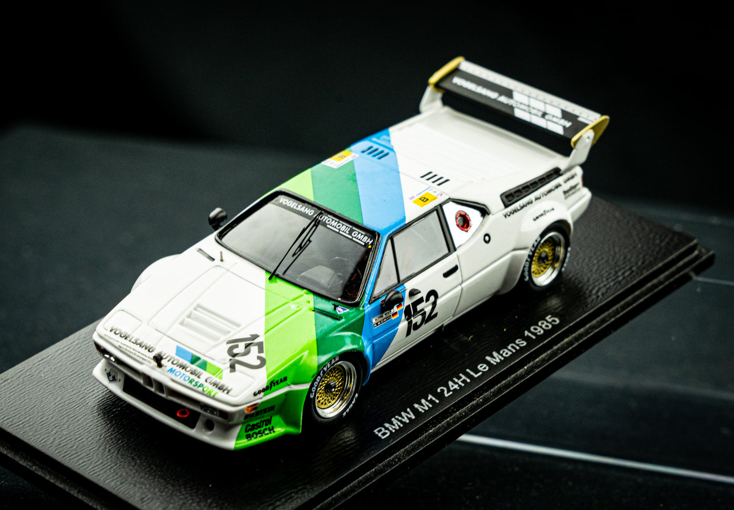 BMW M1 #152 Grohs / Heger / König - 24h LeMans 1985 - Spark 1:43