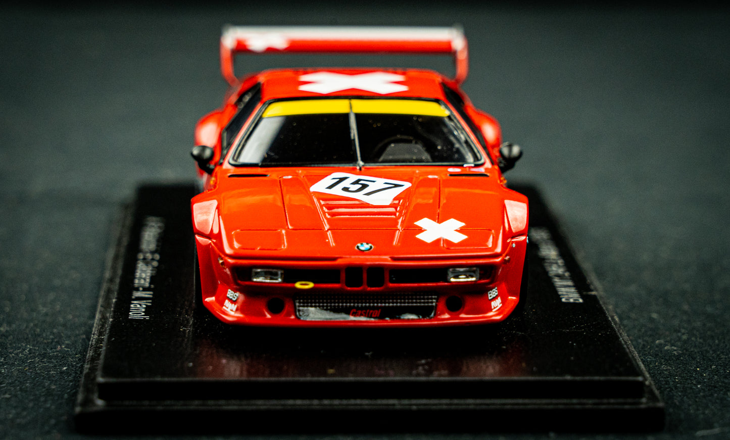 BMW M1 #157 Pallavicini / Calderari / Vanoli - 24h LeMans 1985 - Spark 1:43