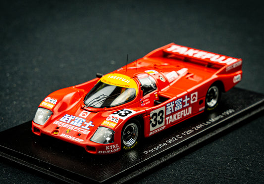 Porsche 962C #33 Haywood / Taylor / Rydell - 24h LeMans 1990 1:43 Spark