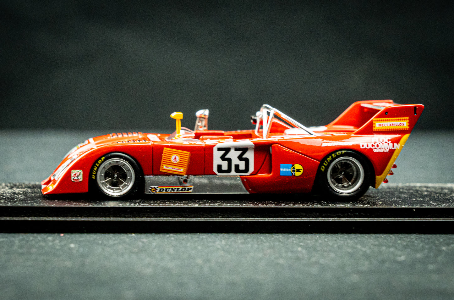 Chevron B36 #33 Schäfer / Albanesi / Adatte - 24h LeMans 1976 - Spark 1:43