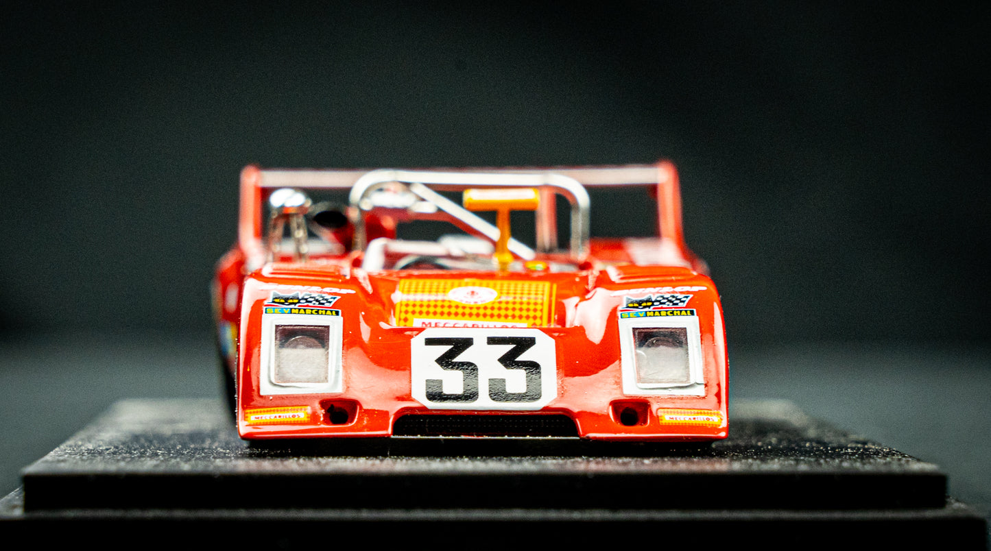 Chevron B36 #33 Schäfer / Albanesi / Adatte - 24h LeMans 1976 - Spark 1:43