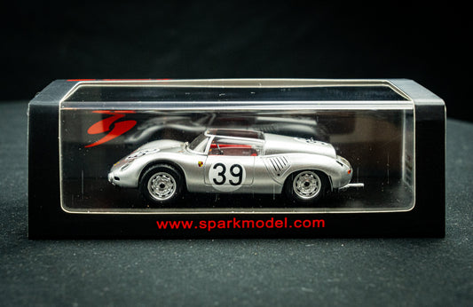 Porsche RS60 #39 Barth / Seidel - 12th 24h LeMans 1960 - Spark 1:43