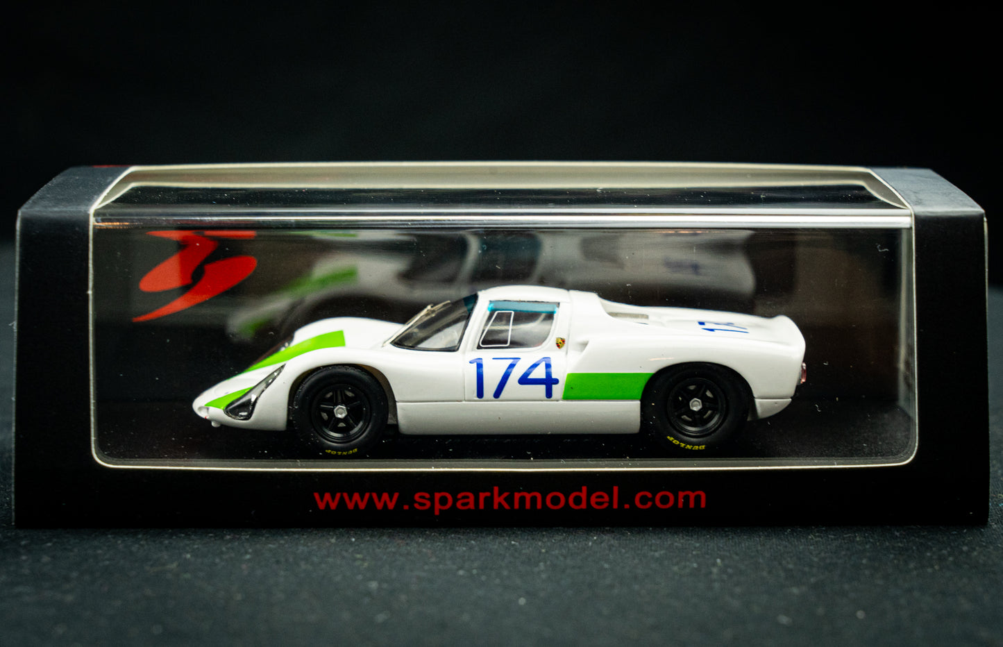 Porsche 910 #174 Cella / Biscaldi - 2nd Targa Florio 1967 - Spark 1:43