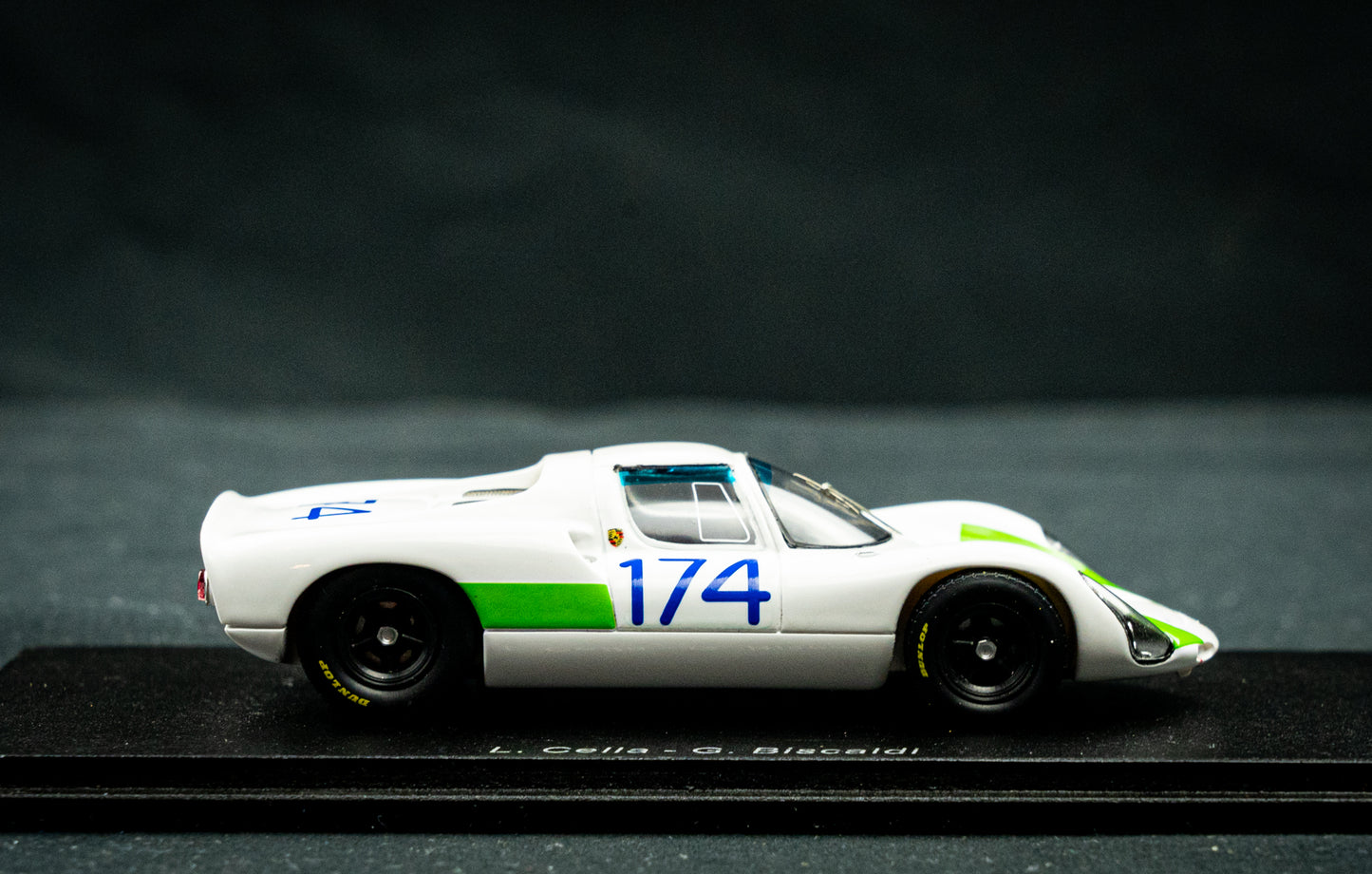 Porsche 910 #174 Cella / Biscaldi - 2nd Targa Florio 1967 - Spark 1:43