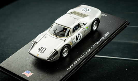 Porsche 904 GTS lim. edition 300 Stk. #40 Underwood / Klass - 5th 12h Sebring 1965 1:43