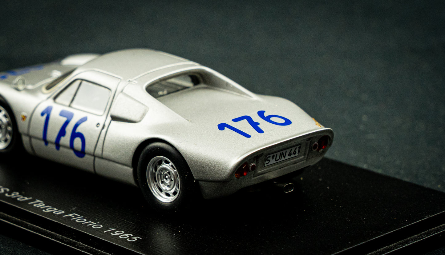 Porsche 904 GTS  #176 Maglioli / Linge - 3rd Targa Florio 1965 1:43