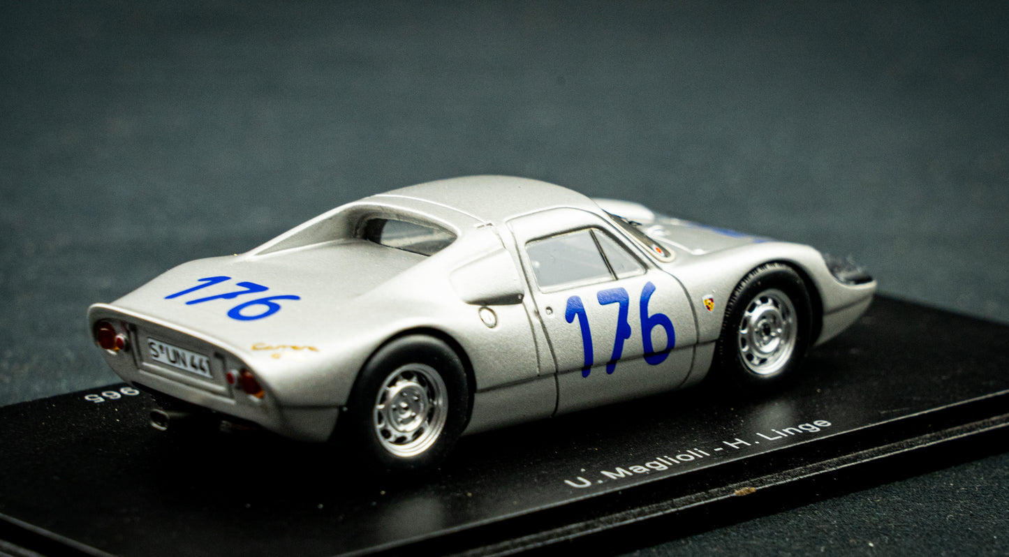 Porsche 904 GTS  #176 Maglioli / Linge - 3rd Targa Florio 1965 1:43