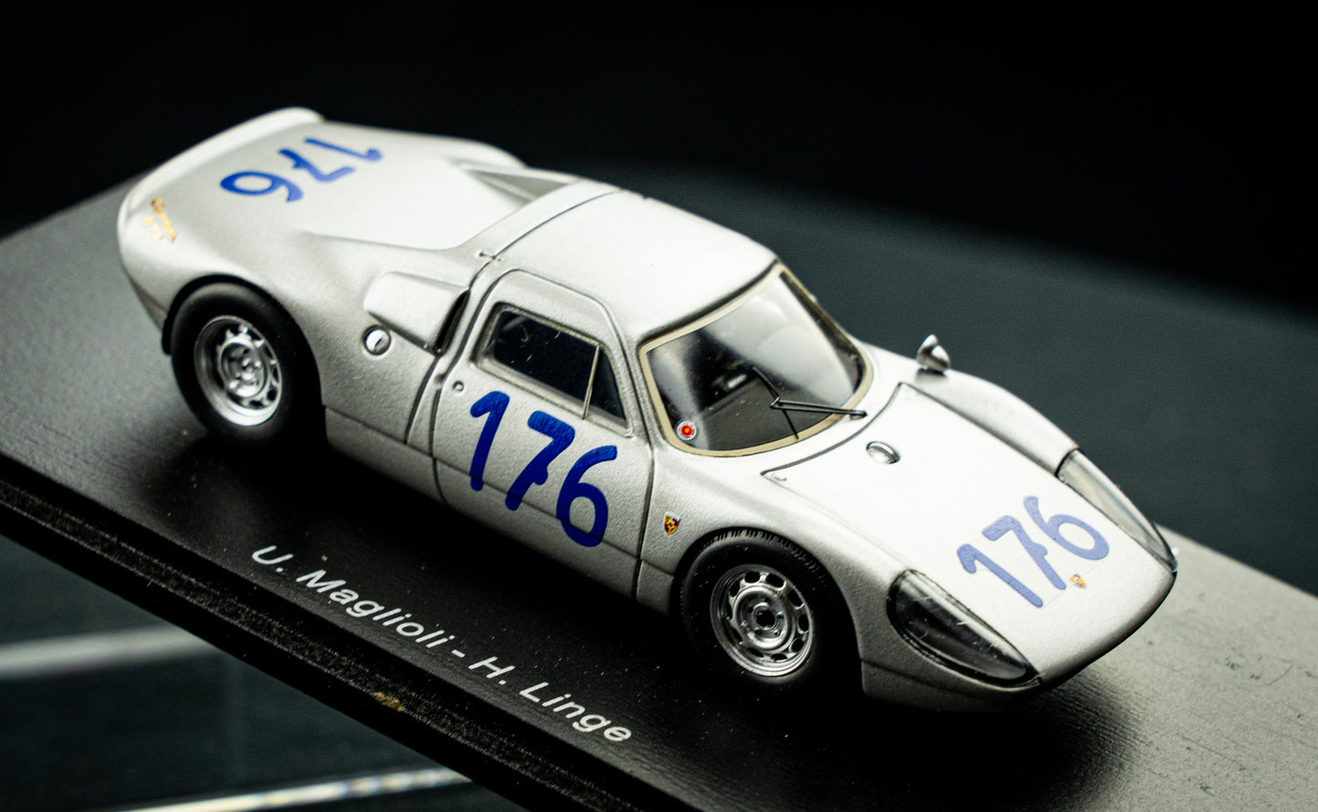 Porsche 904 GTS  #176 Maglioli / Linge - 3rd Targa Florio 1965 1:43