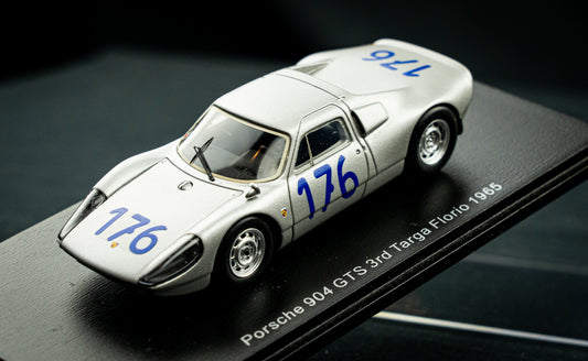 Porsche 904 GTS  #176 Maglioli / Linge - 3rd Targa Florio 1965 1:43