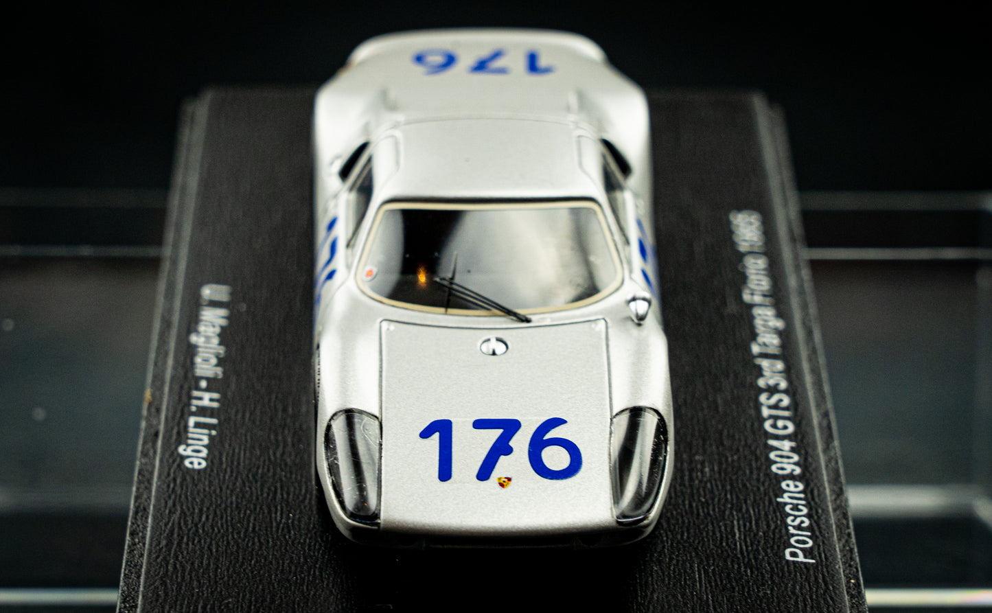 Porsche 904 GTS  #176 Maglioli / Linge - 3rd Targa Florio 1965 1:43