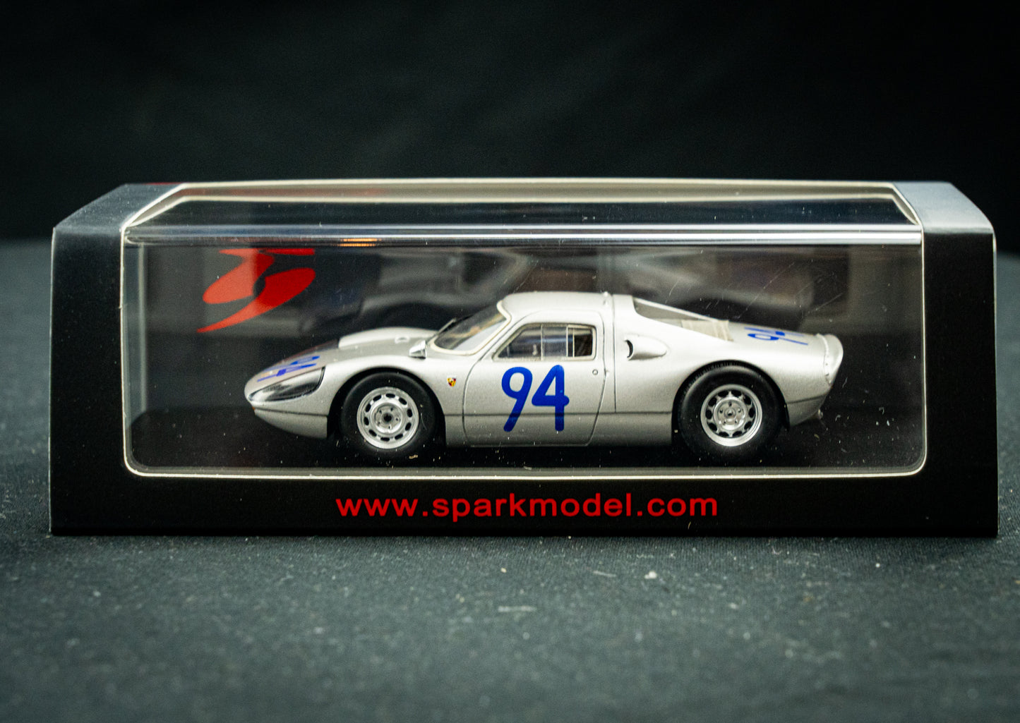 Porsche 904 GTS #94 Pucci / Klass - 5th Targa Florio 1965 - Spark 1:43