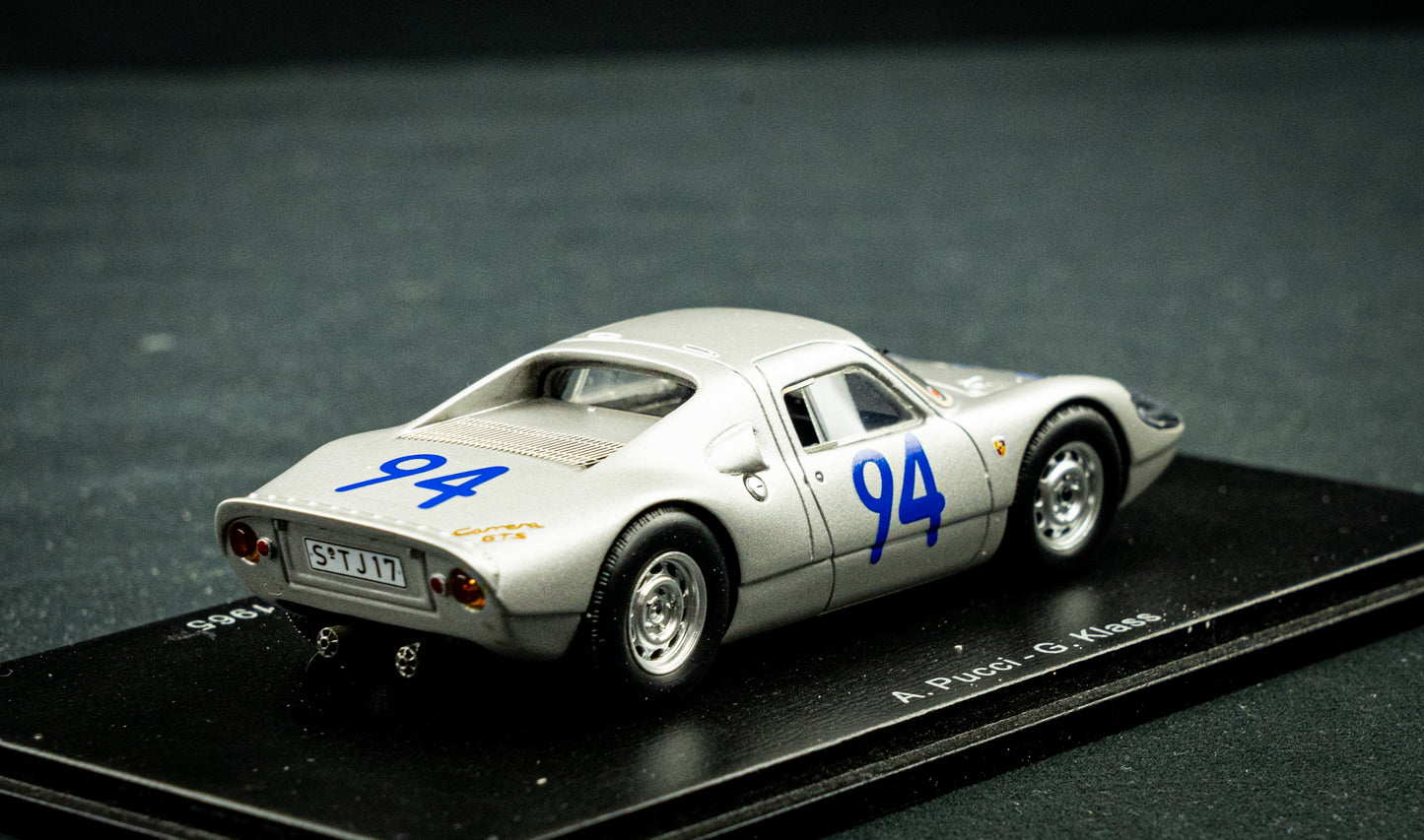 Porsche 904 GTS #94 Pucci / Klass - 5th Targa Florio 1965 - Spark 1:43