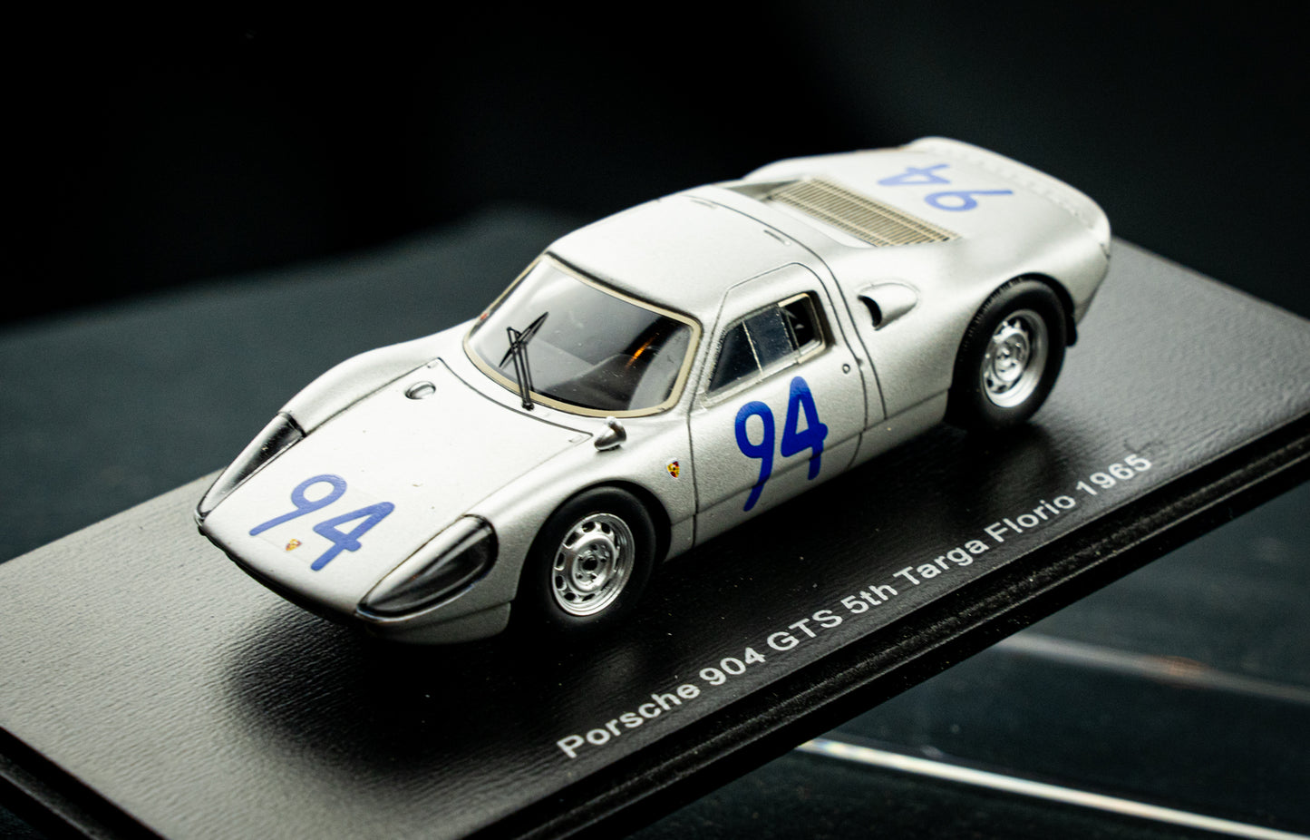 Porsche 904 GTS #94 Pucci / Klass - 5th Targa Florio 1965 - Spark 1:43