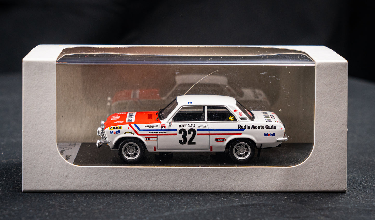 Opel Ascona Gr.2 Lim. Edition 1/150 #32 Beaumont / Biche - 12th Rallye Monte Carlo 1972