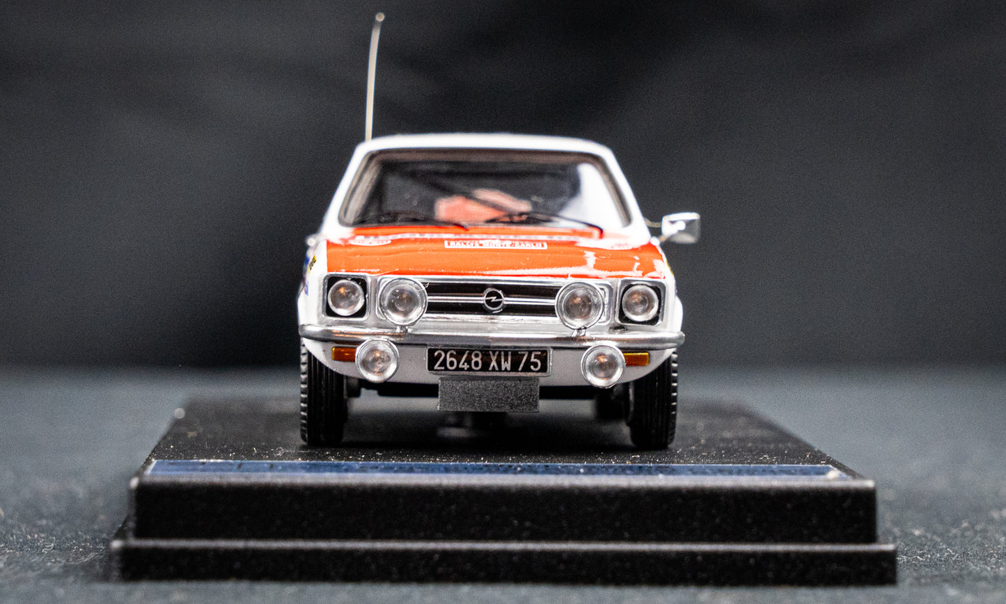 Opel Ascona Gr.2 Lim. Edition 1/150 #32 Beaumont / Biche - 12th Rallye Monte Carlo 1972