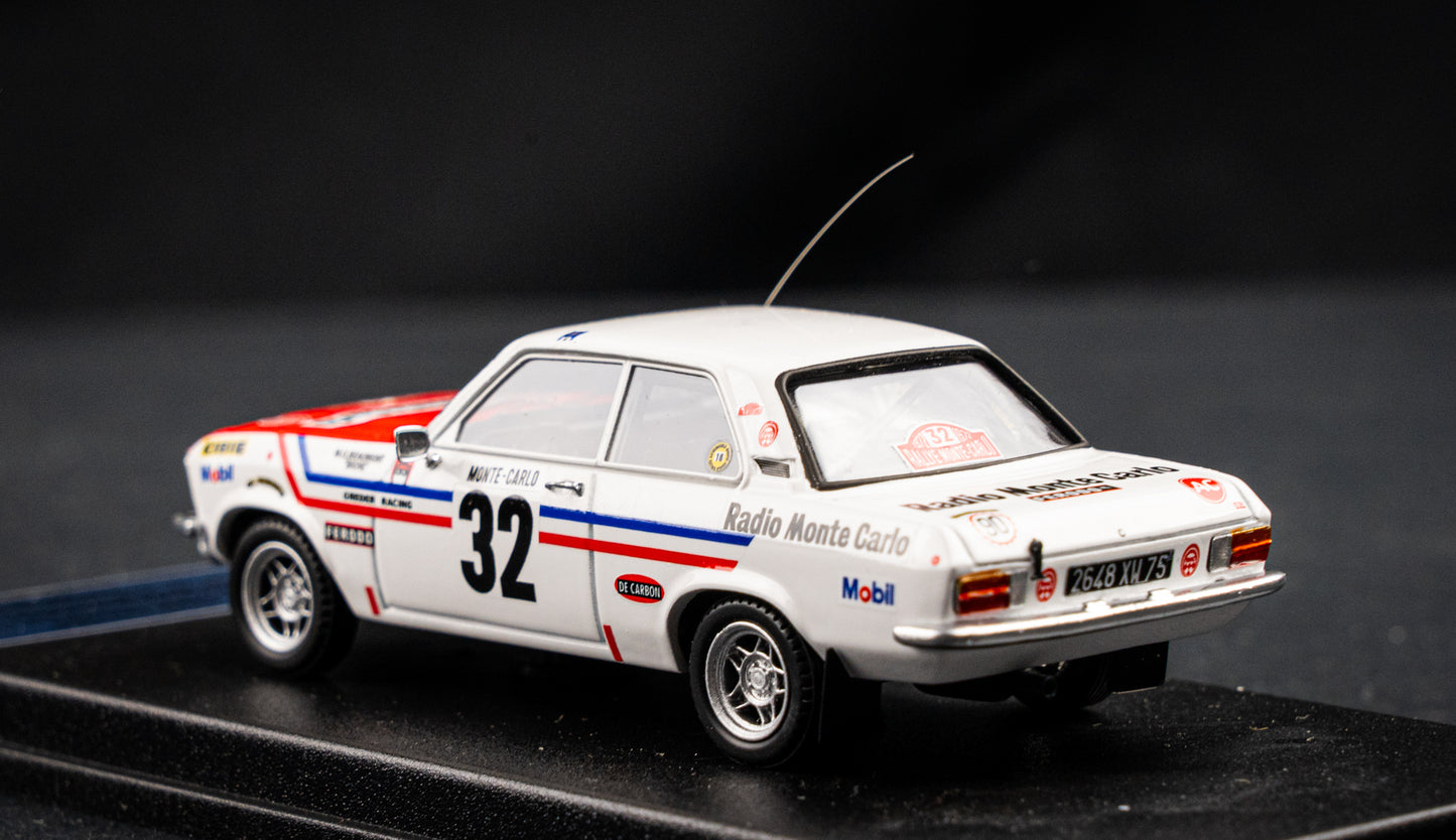 Opel Ascona Gr.2 Lim. Edition 1/150 #32 Beaumont / Biche - 12th Rallye Monte Carlo 1972