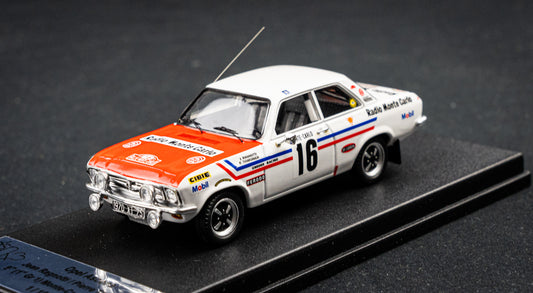 Opel Ascona Gr.1 Lim. Edition 1/150 #16 Ragnotti / Thimonier - 9th Rallye Monte Carlo 1972