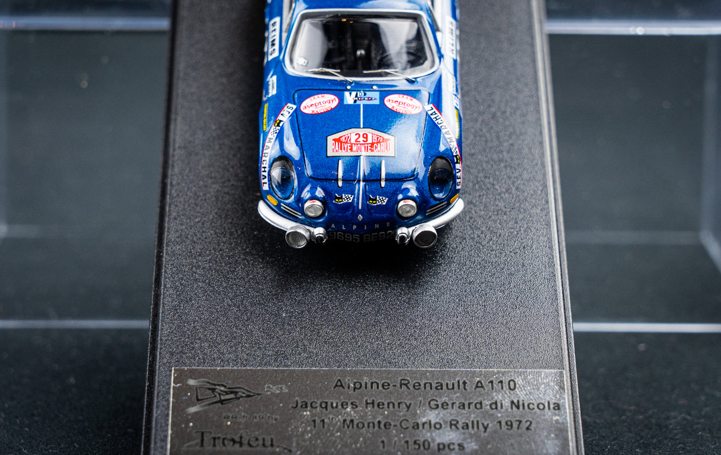 Renault Alpine A110 Lim. Edition 1/150 #29 Henry / di Nicola - 11th Rallye Monte Carlo 1972