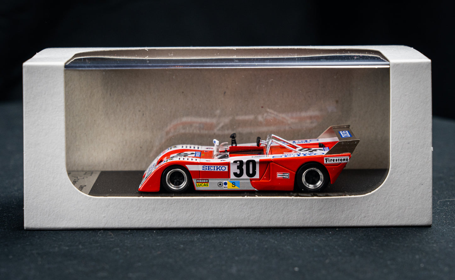 Chevron B23 Lim. Edition 1 / 150 #30 Beckers / Fountain / Laurent - 24H LeMans 1974