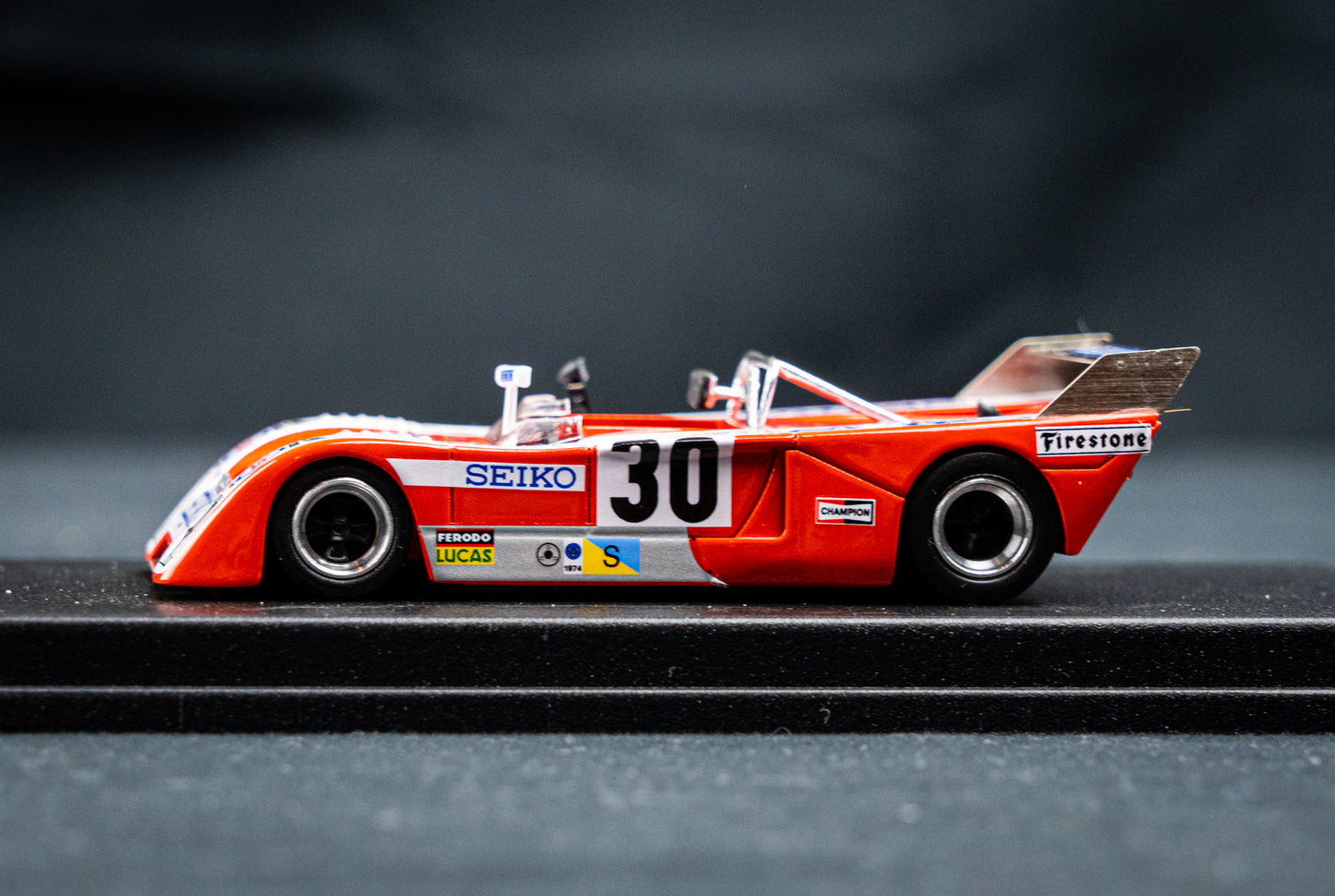 Chevron B23 Lim. Edition 1 / 150 #30 Beckers / Fountain / Laurent - 24H LeMans 1974