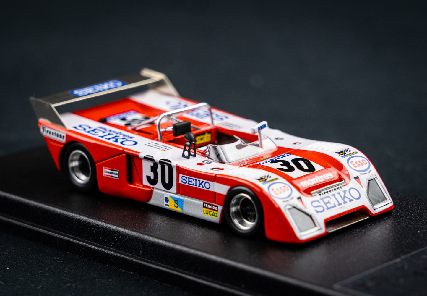 Chevron B23 Lim. Edition 1 / 150 #30 Beckers / Fountain / Laurent - 24H LeMans 1974