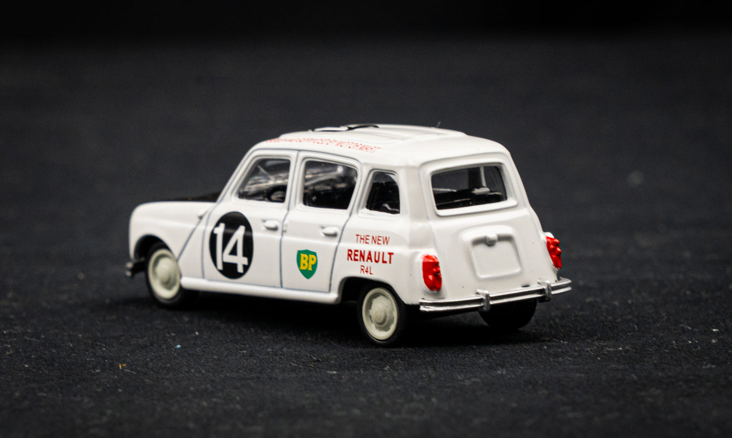 Renault 4 #14 Safari Rallye 1962 & Renault 8 Gordini #89 Rallye Monte Carlo 1969 - Norev 1:64