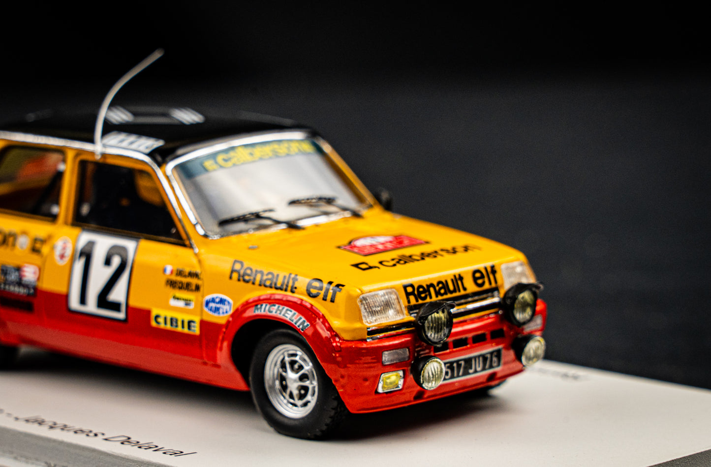 Renault 5 Alpine #12 Frequelin / Delaval - Rallye Monte Carlo 1978 - Spark 1:43