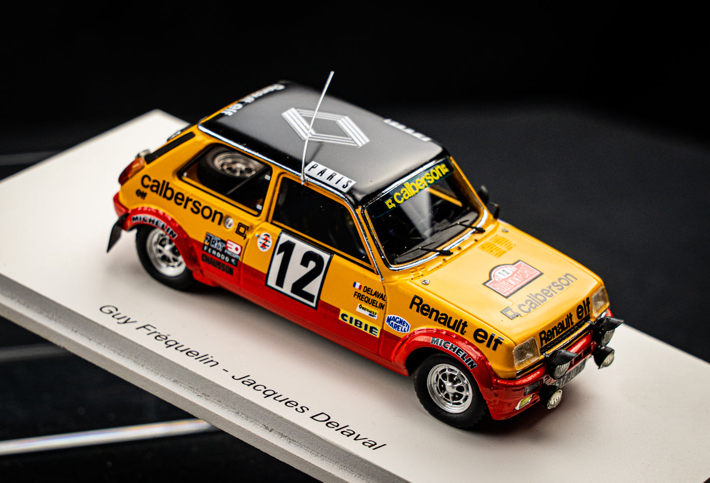 Renault 5 Alpine #12 Frequelin / Delaval - Rallye Monte Carlo 1978 - Spark 1:43