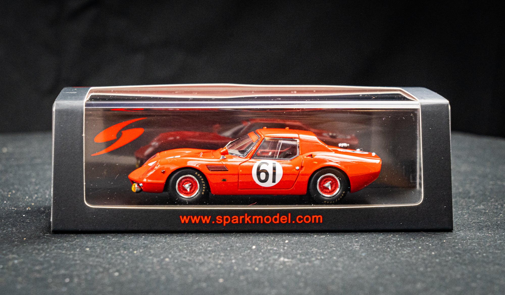 ASA RB613 #61 Dini / Giunti - 24h LeMans 1966 - Spark 1:43