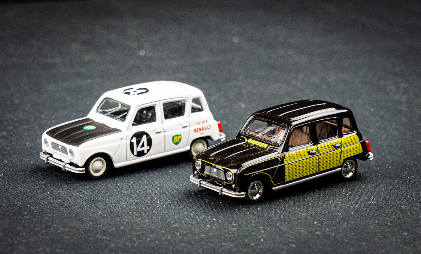 Renault 4 #14 Safari & Renault 4 Parisienne Norev 1:64