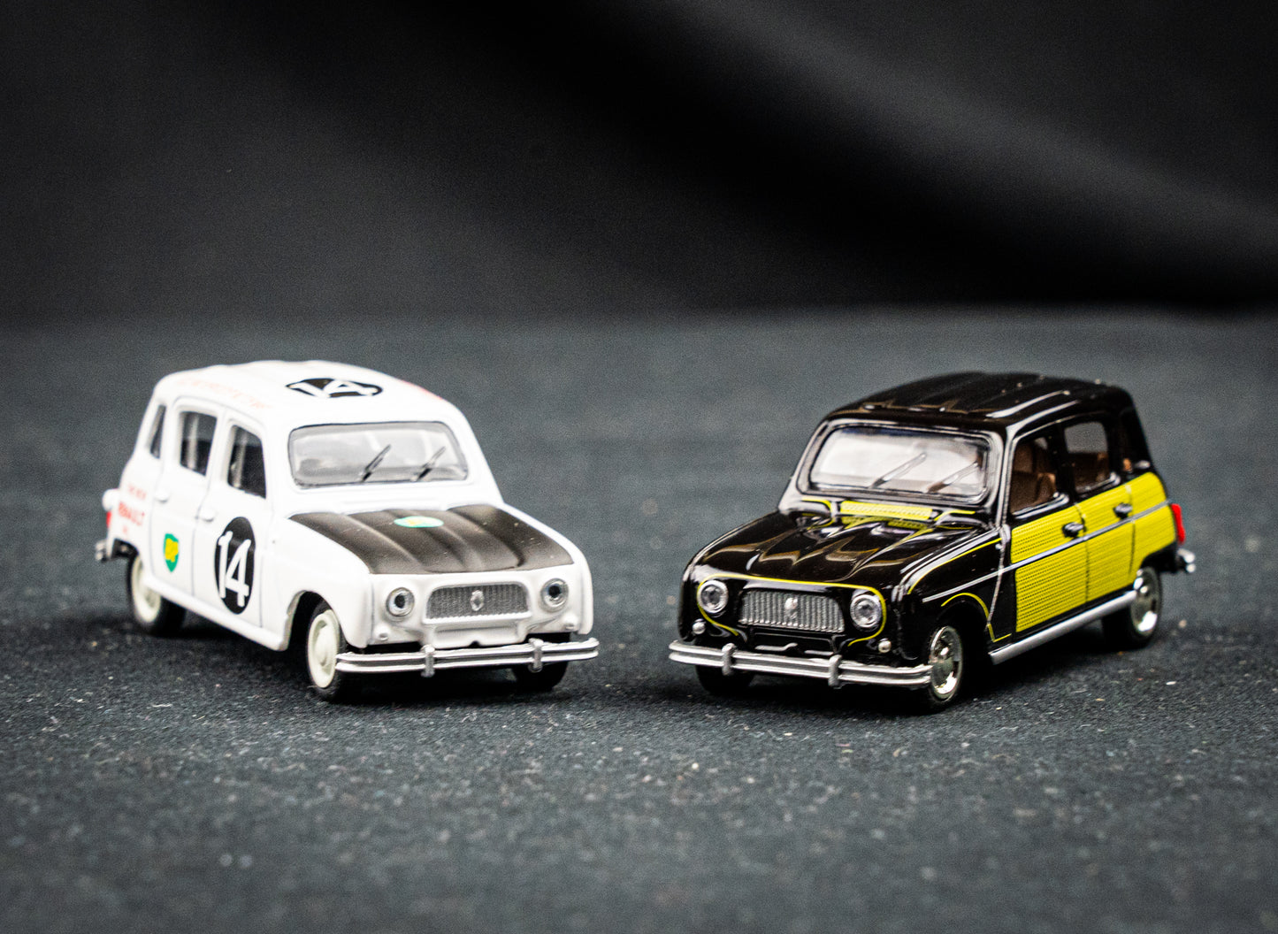 Renault 4 #14 Safari & Renault 4 Parisienne Norev 1:64