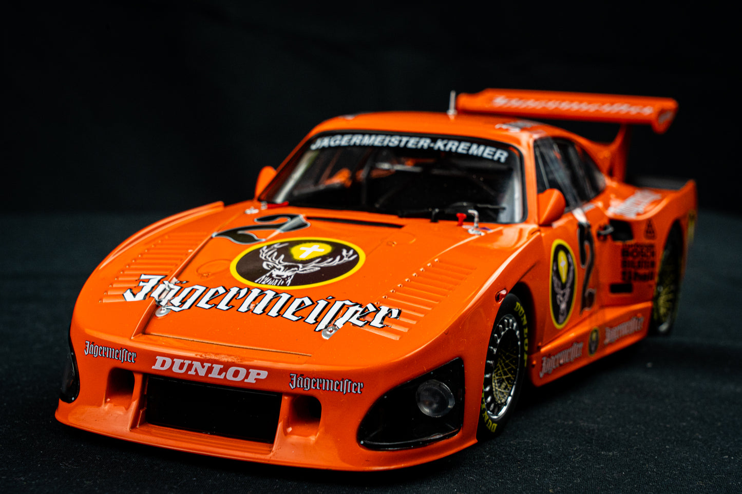 Porsche 935 K3 Jägermeister #2 A. Plankenhorn DRM 1980 - Solido 1:18